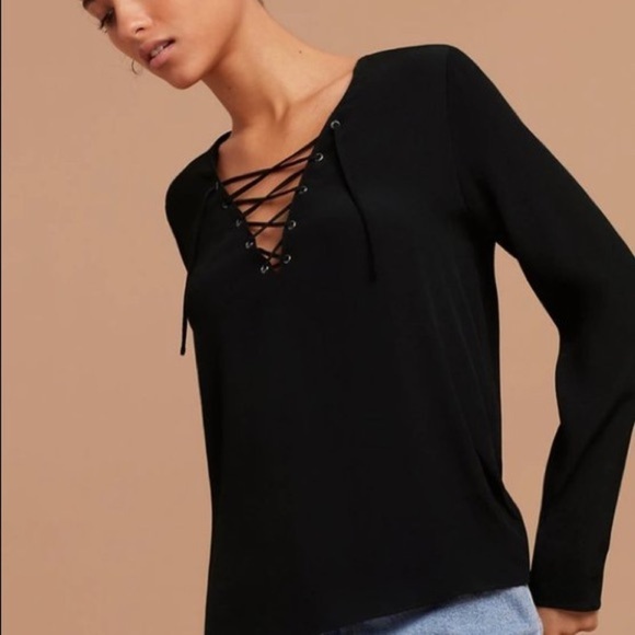 Aritzia Wilfred Free Dusty Rose Redling Blouse Size S - Picture 13 of 15